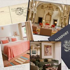 a collage of photos depicting the best new hotels around the world