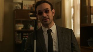 Charlie Cox as Matt Murdock in Spider-Man: No Way Home.