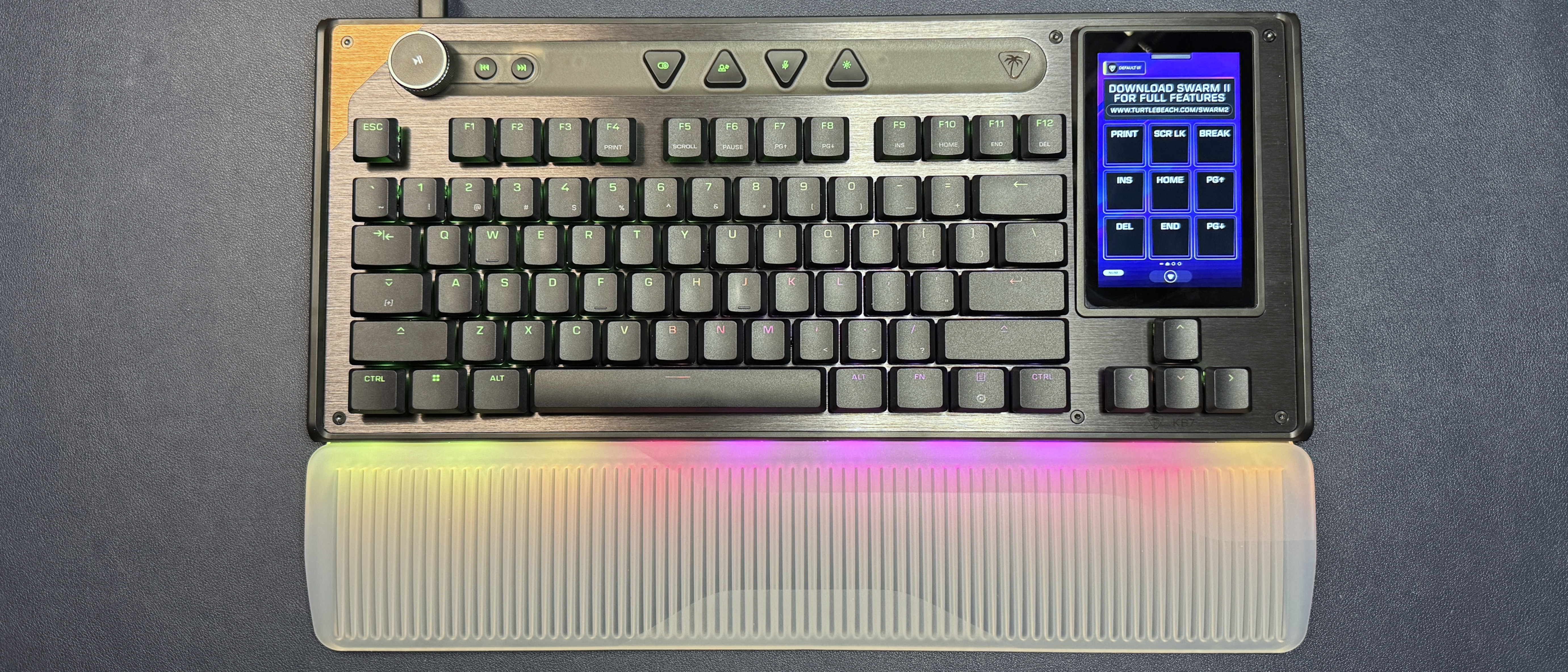 Turtle Beach Command Series KB7 Review: A keyboard with a touchscreen and a lot of potential