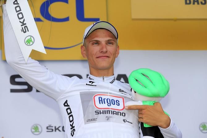 Marcel Kittel (Argos-Shimano) in the white jersey