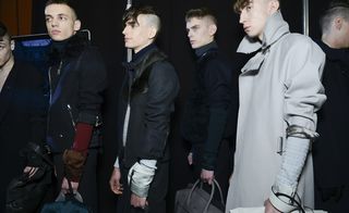 Group of male models