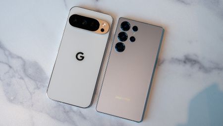 Comparing the designs of the Google Pixel 10 Pro and the Samsung Galaxy S25 Ultra