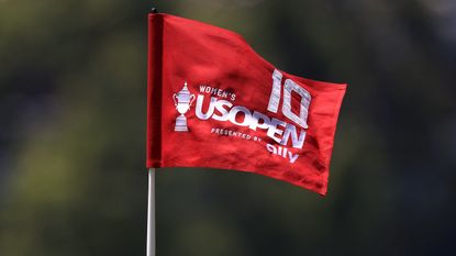 The US Women's Open flag
