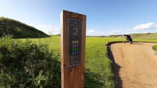 The gender neutral tees at Burnham & Berrow Golf Club