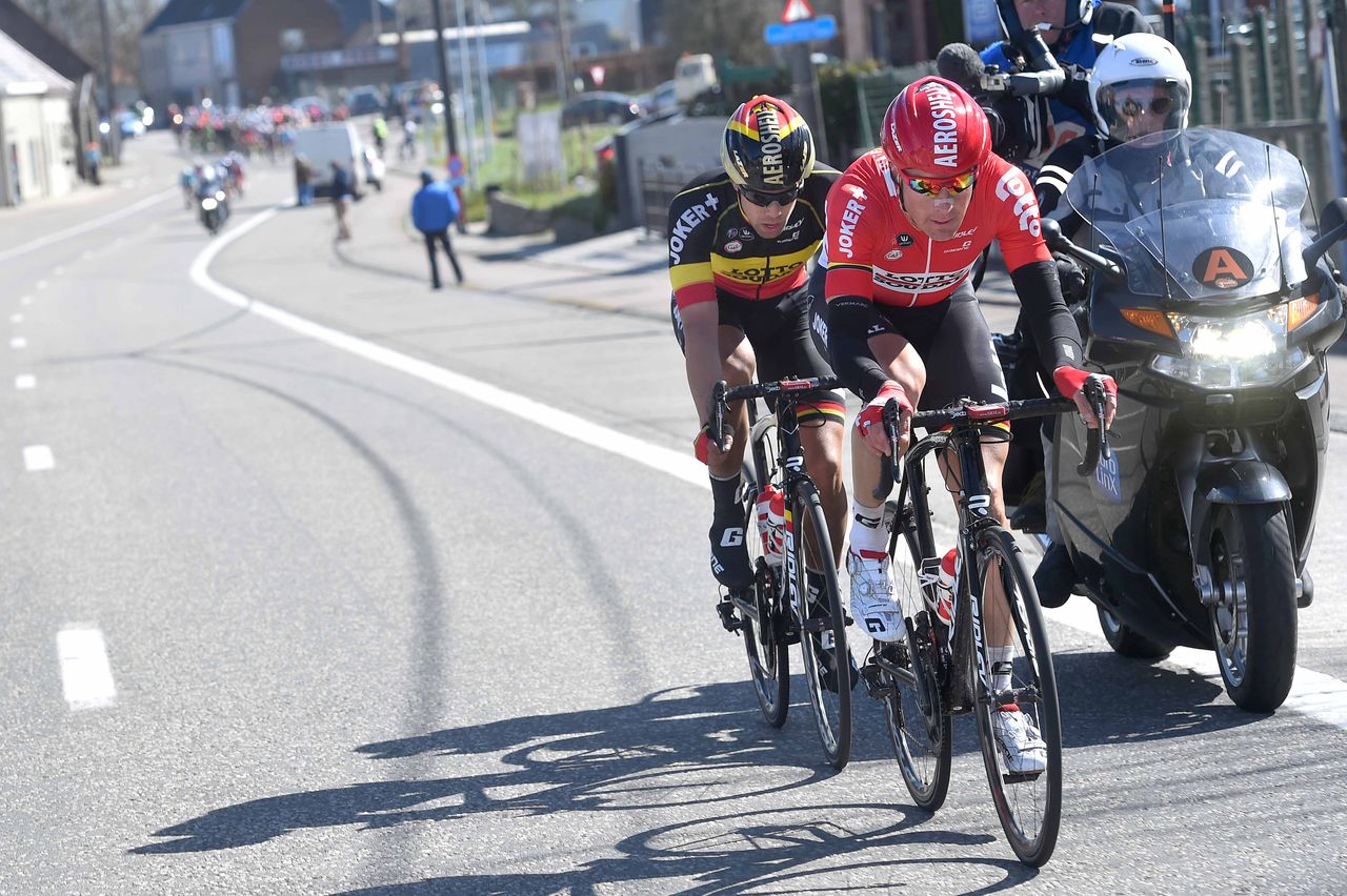 Jens Debusschere and Lars Bak (Lotto-Soudal)
