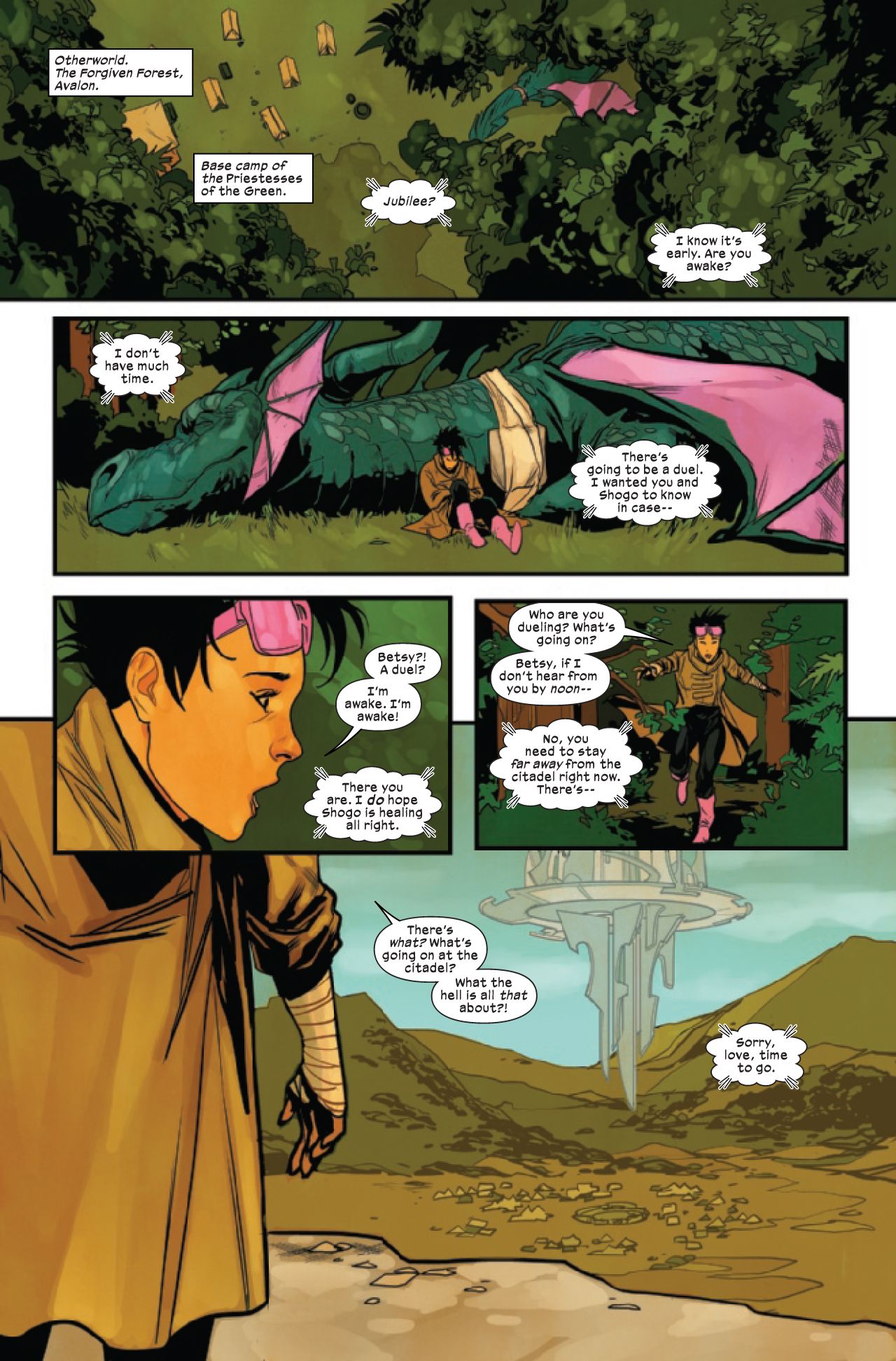 Excalibur #14 preview
