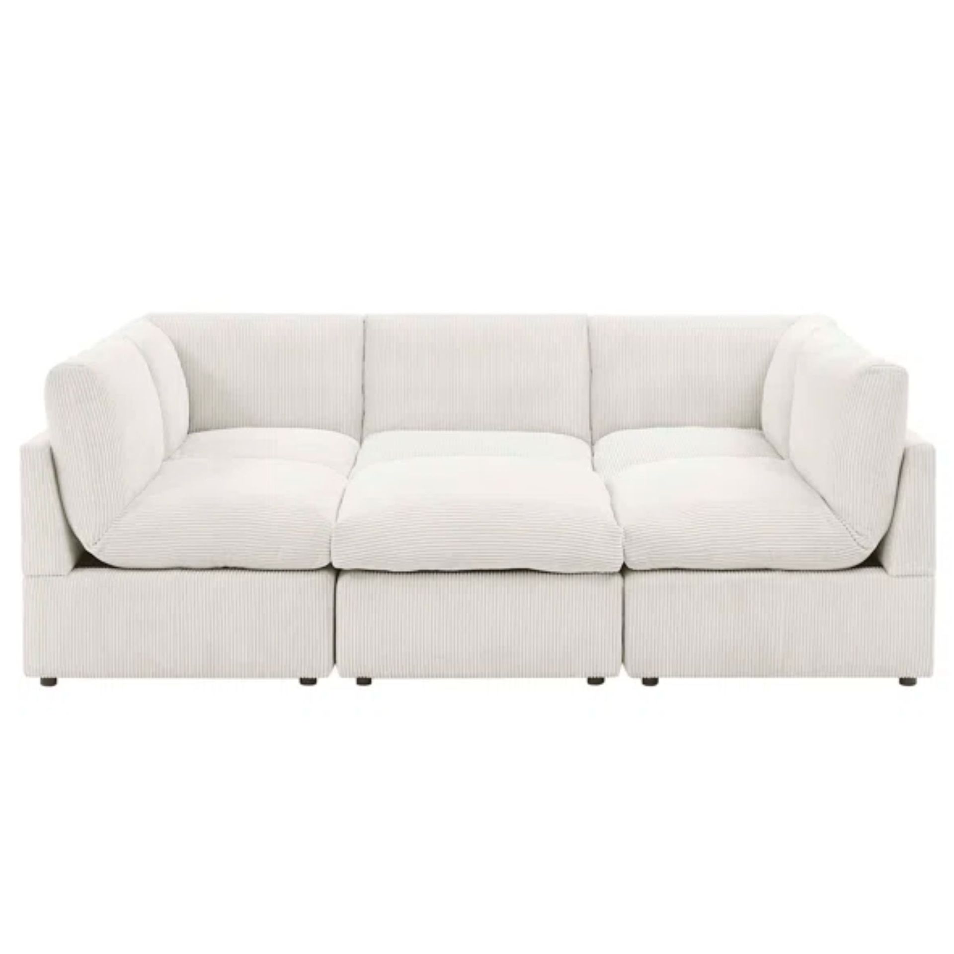 Latitude Run® 6-Piece Padded Attachment Warna Putih