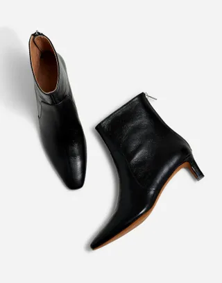 Madewell, The Dimes Kitten-Heel Boot