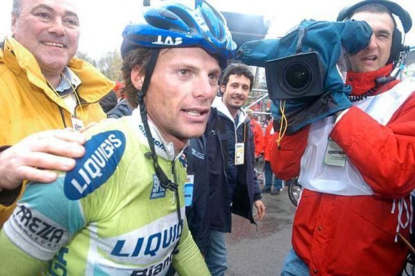 Danilo Di Luca (Liquigas) after the finish