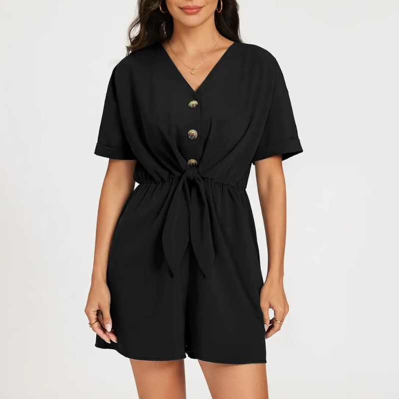 FS Collection , Button Down Playsuit