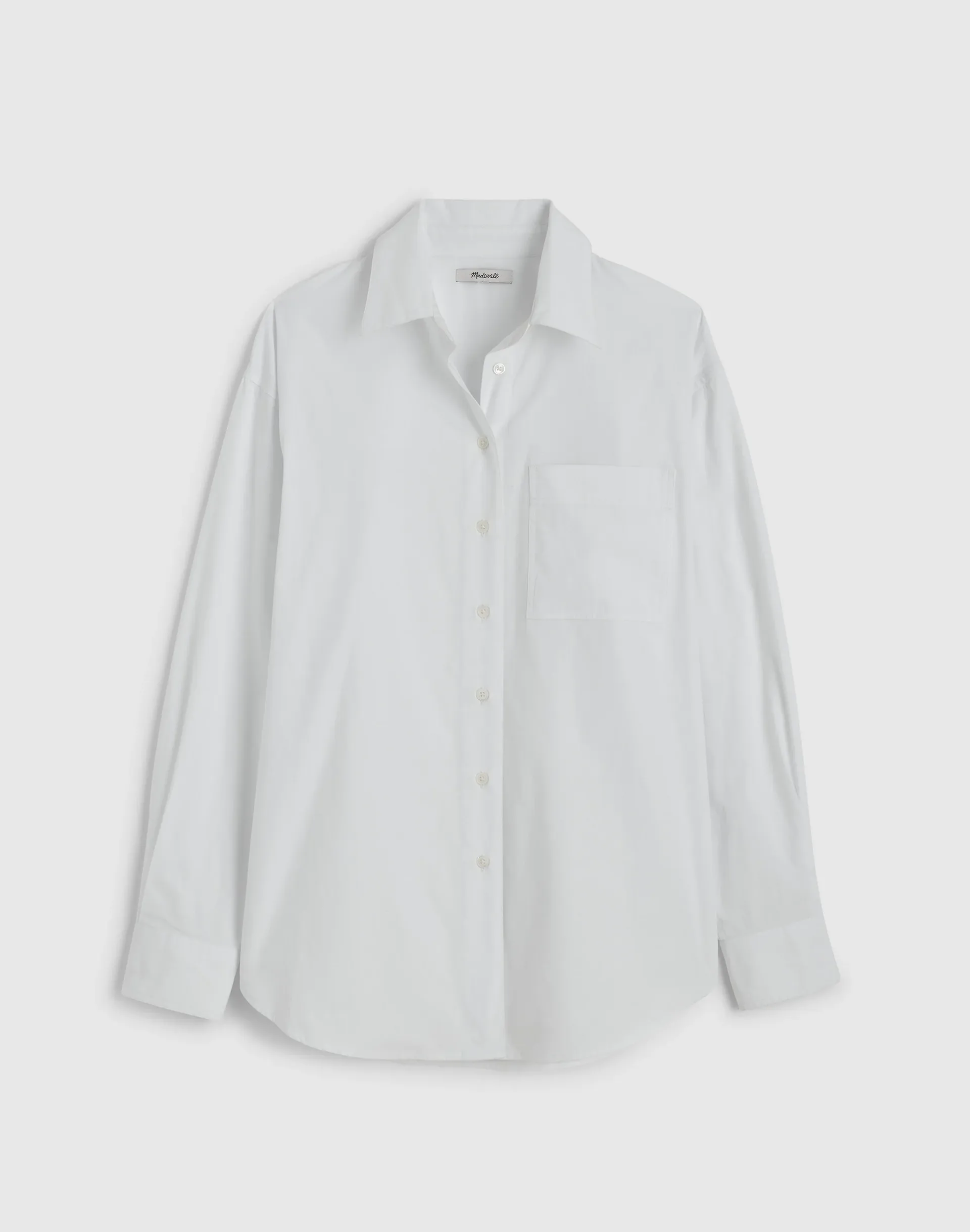 Oxford Oversized Button-Up Shirt