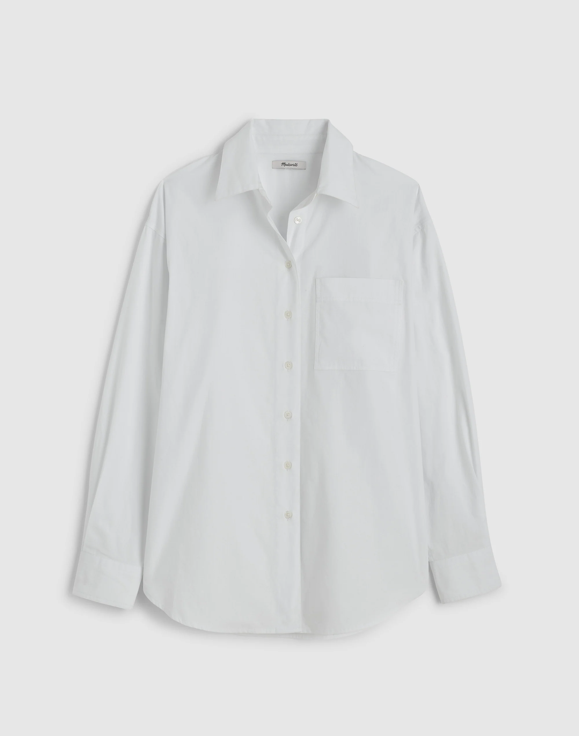 Oxford Oversized Button-Up Shirt