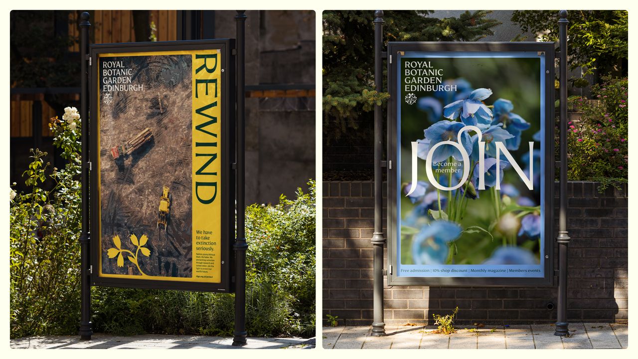 Royal Botanic Garden of Edinburgh branding
