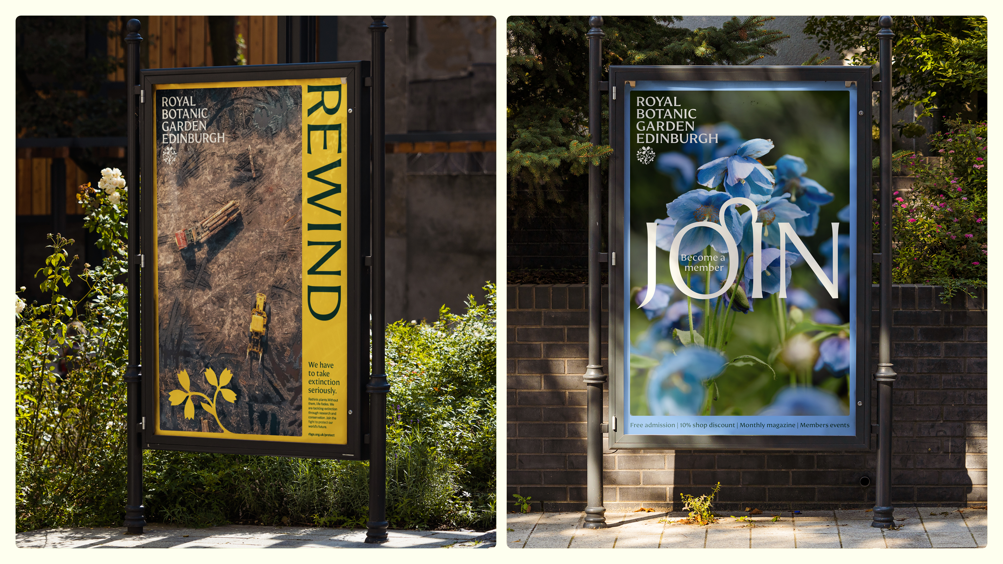 Royal Botanic Garden of Edinburgh branding