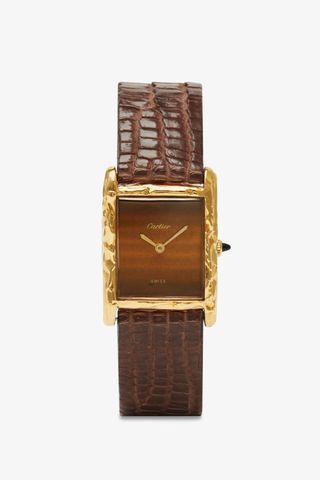 Cartier Tank Watch in Yellow Gold