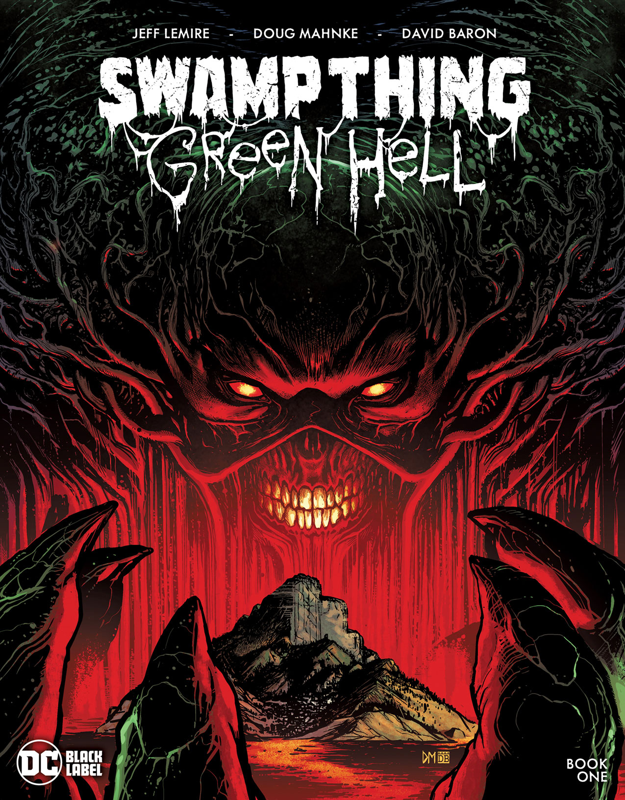 Doug Mahnke'den Swamp Thing Green Hell #1 kapağı