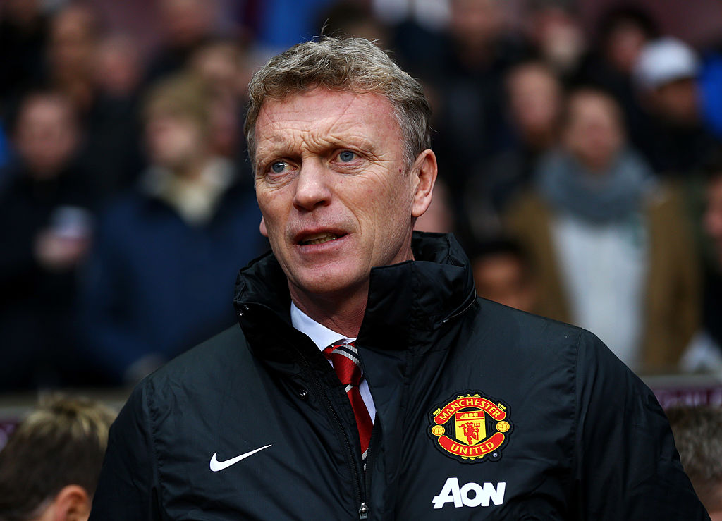 David Moyes at Manchester United in 2013