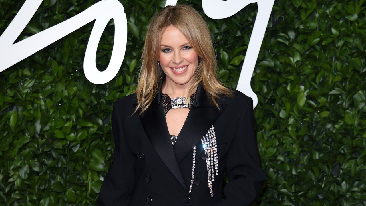 Kylie Minogue attends The Fashion Awards 2019 at the Royal Albert Hall on December 02, 2019