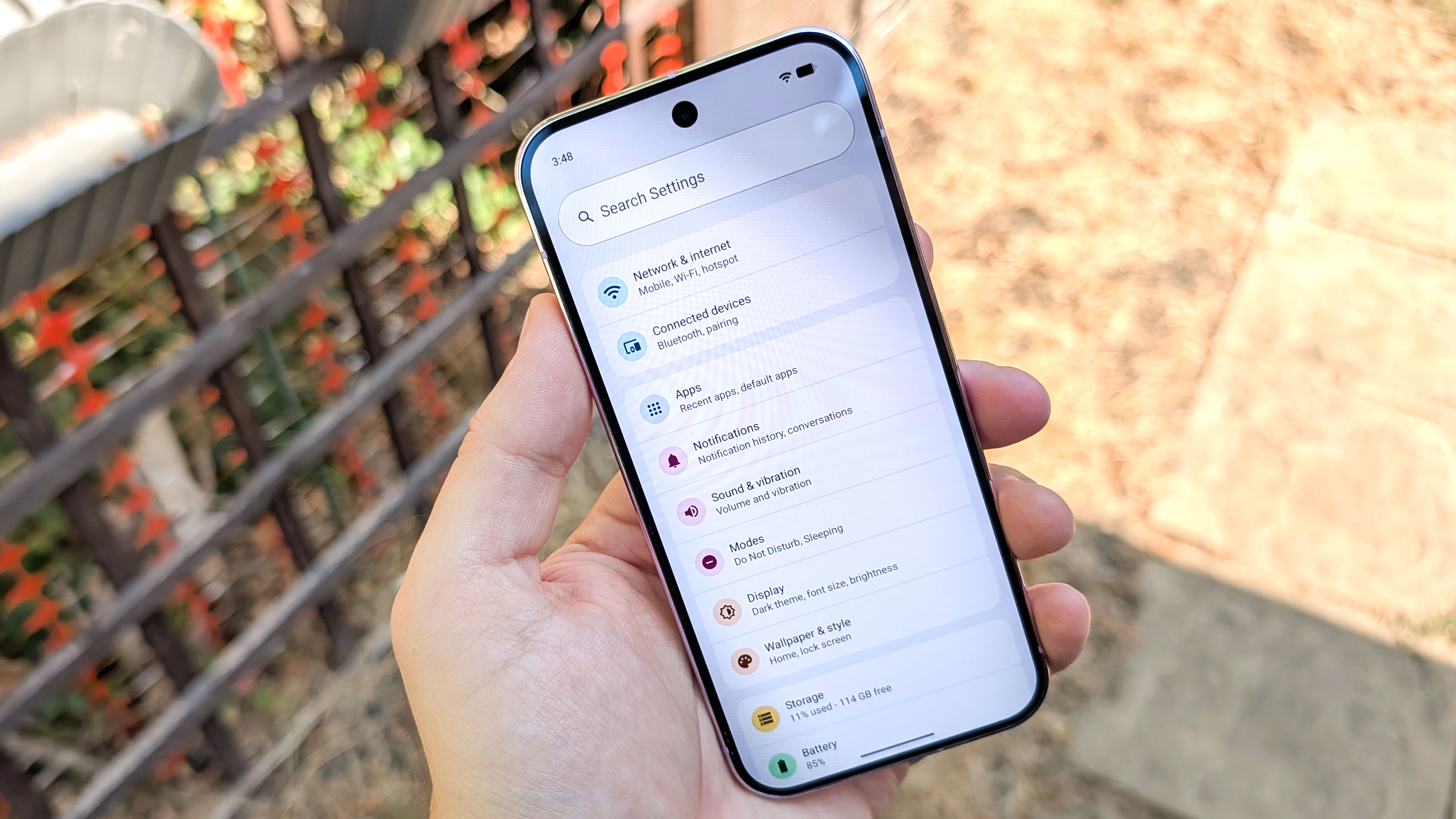 GrapheneOS shown on a Pixel 9 Pro