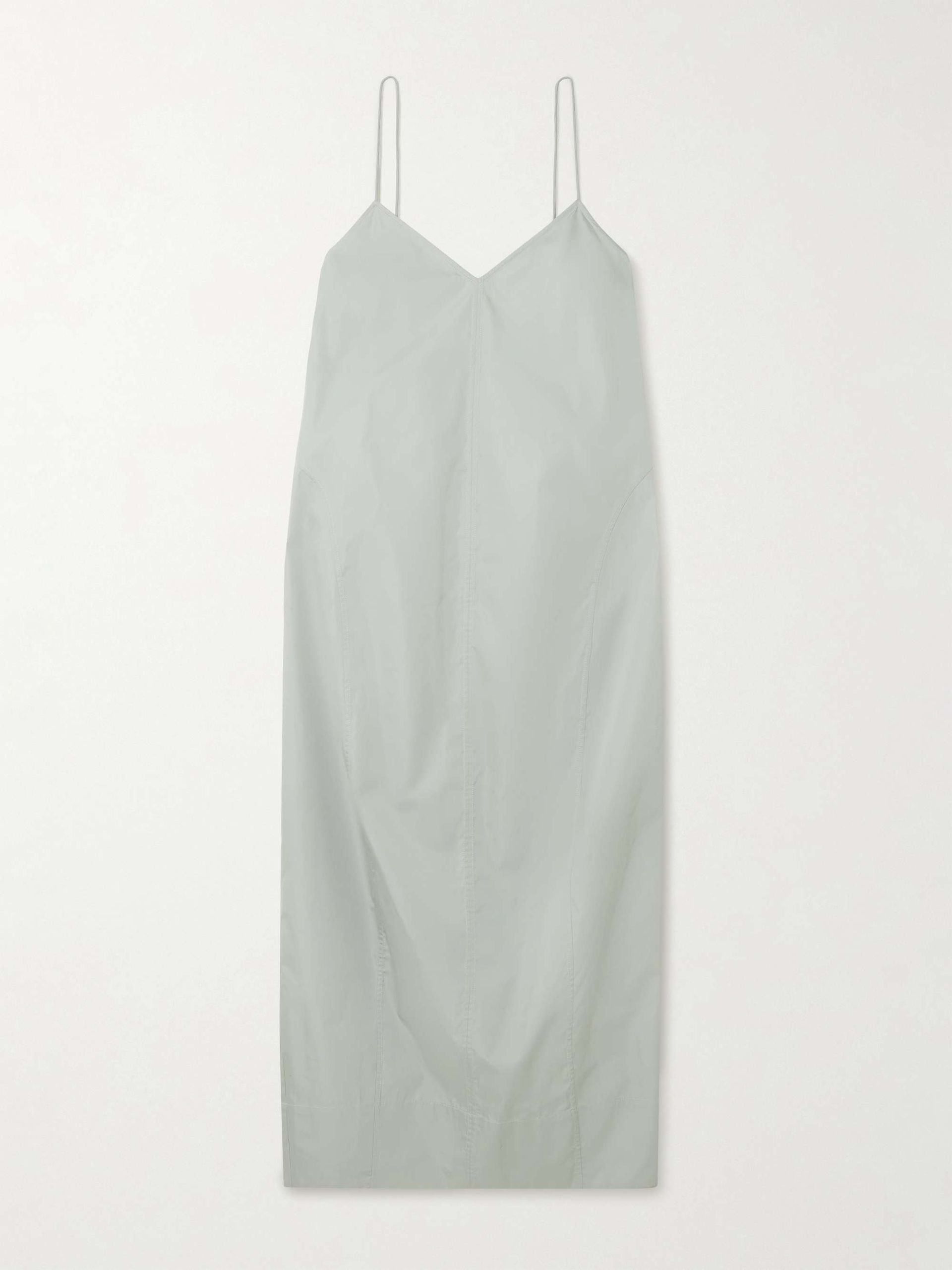 Recycled-Taffeta Midi Dress