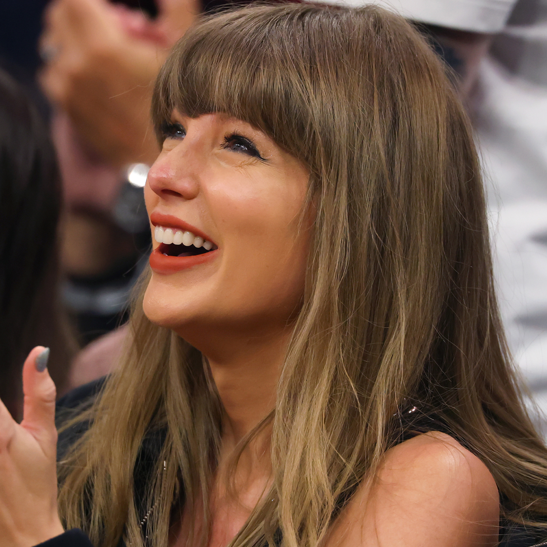Taylor Swift attended Game 4 of the Knicks vs Spurs NBA Finals, wearing a courtside outfit