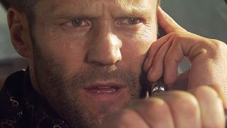 Jason Statham on the phone in Crank