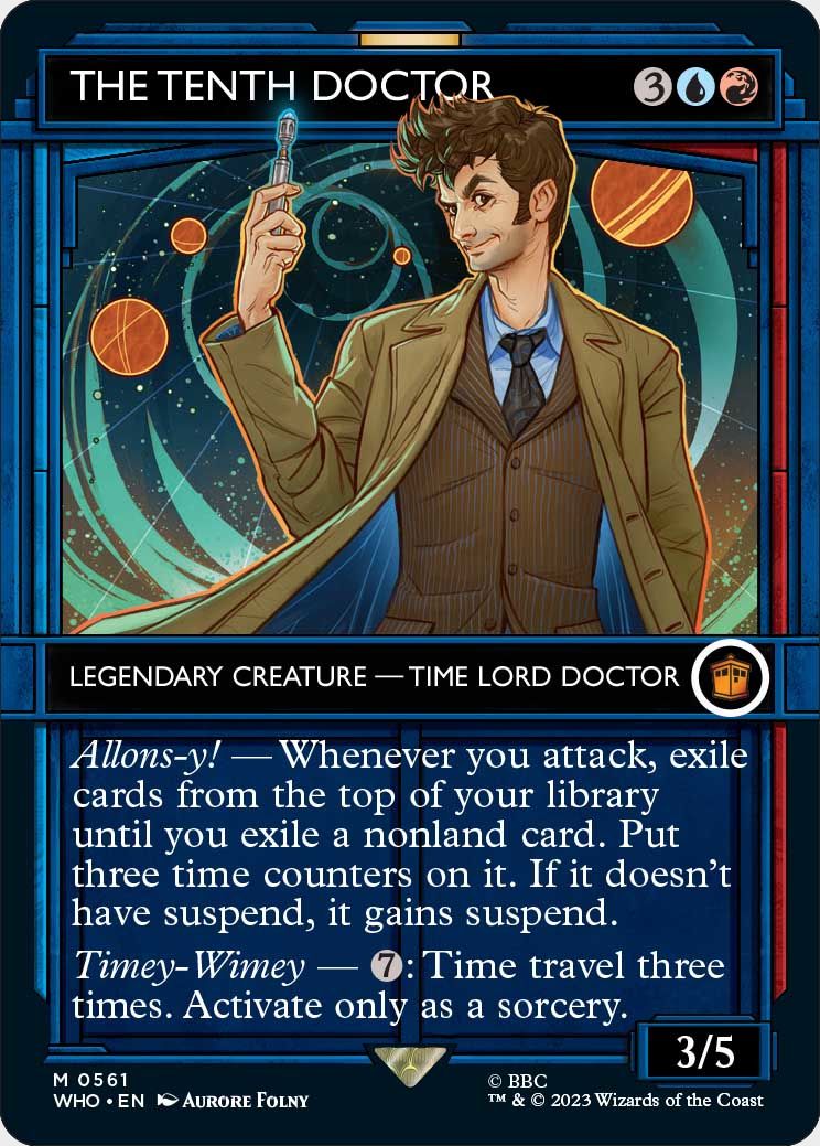 Card artwork from MTG Doctor Who