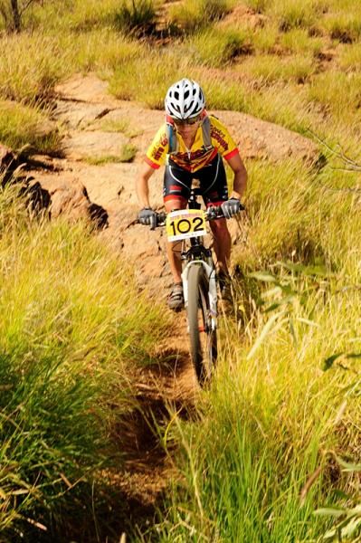 Women's overall leader Jodie Willett