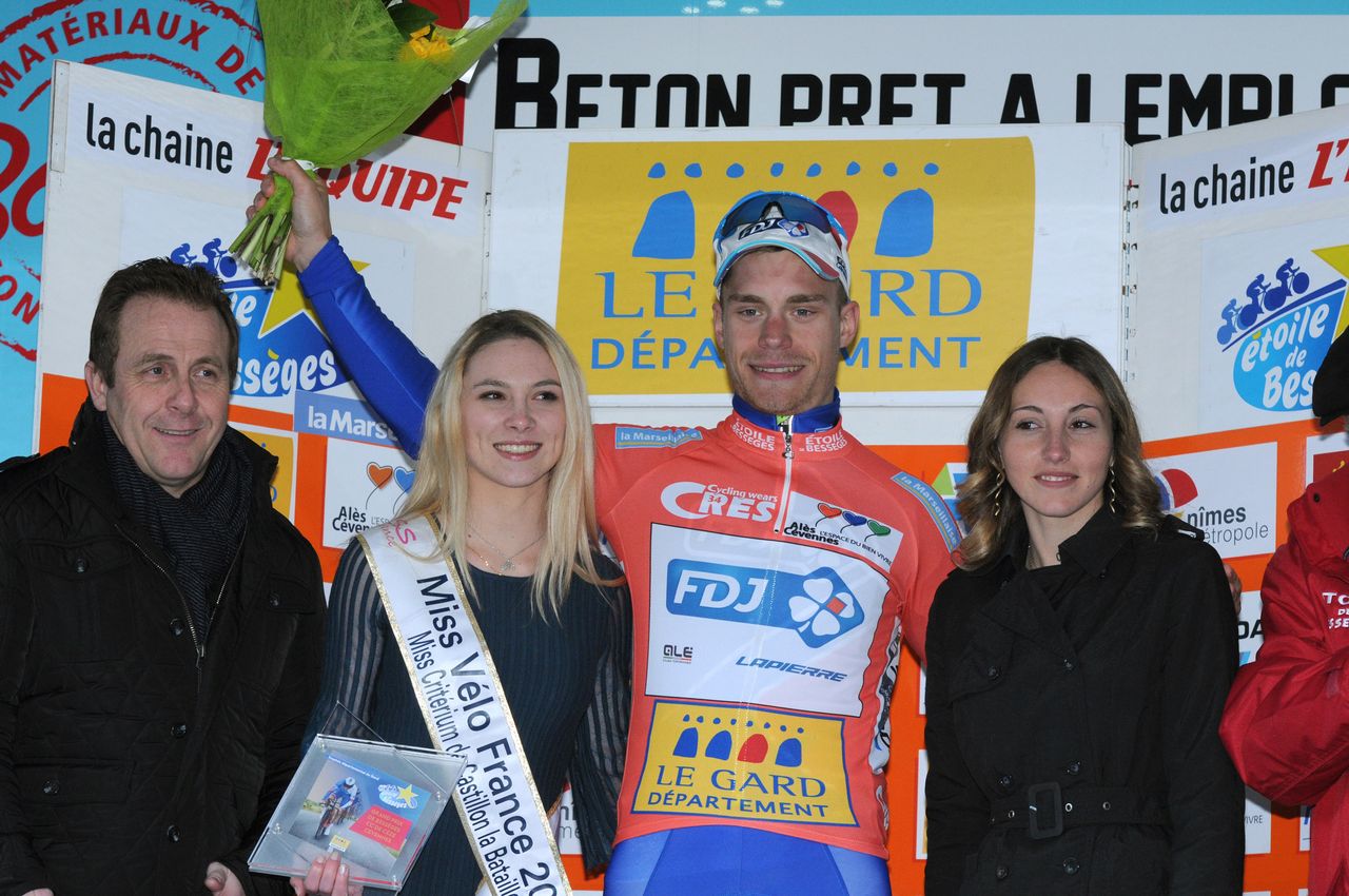 Marc Sarreau leads the Etoile de Besseges