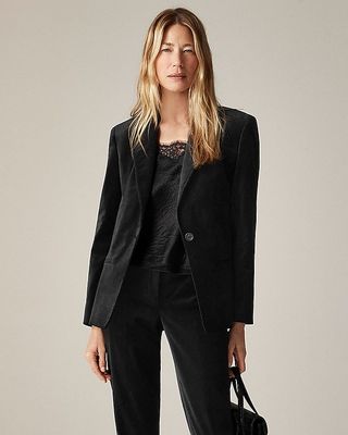 Alexandra Blazer in Velvet