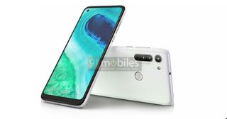 Leaked image reportedly of the Moto G8