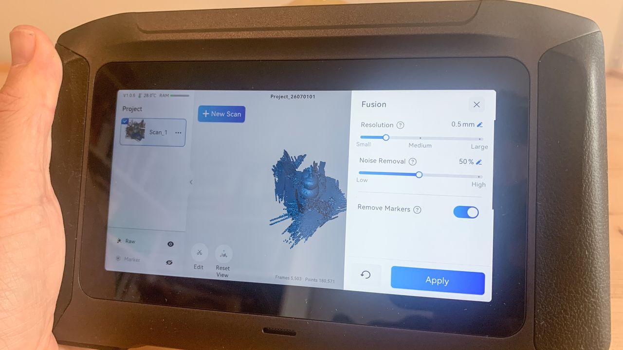 Creality Sermoon P1 Scanner