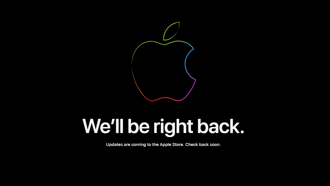 Apple Store is updating