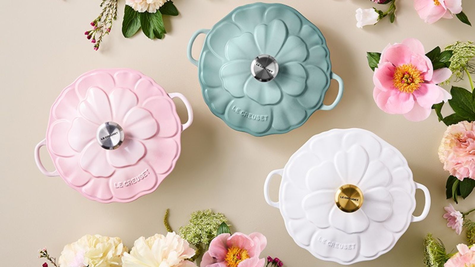 Le Creuset's In Bloom Spring Collection Is Selling Out | Homes and