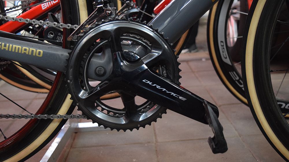 BMC Racing are one of several WorldTour teams running the Shimano Dura-Ace R9100-P crank based power meter system
