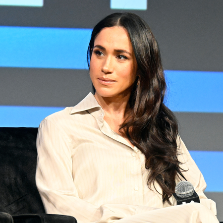 Meghan, Duchess of Sussex speaks onstage during the Breaking Barriers, Shaping Narratives: How Women Lead On and Off the Screen panel during the 2024 SXSW Conference and Festival at Austin Convention Center on March 08, 2024 in Austin, Texas.