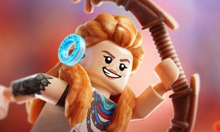 Aloy from Horizon Zero Dawn in Lego Form