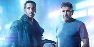 Ryan Gosling and Harrison Ford of Blade Runner 2049