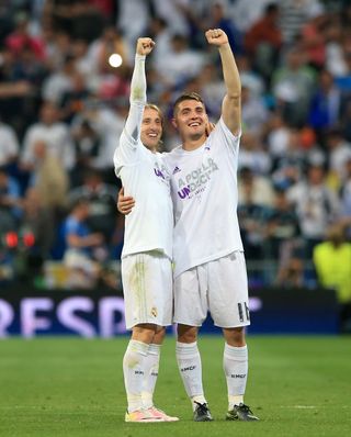 Mateo Kovacic and Luka Modric played together at Real Madrid.