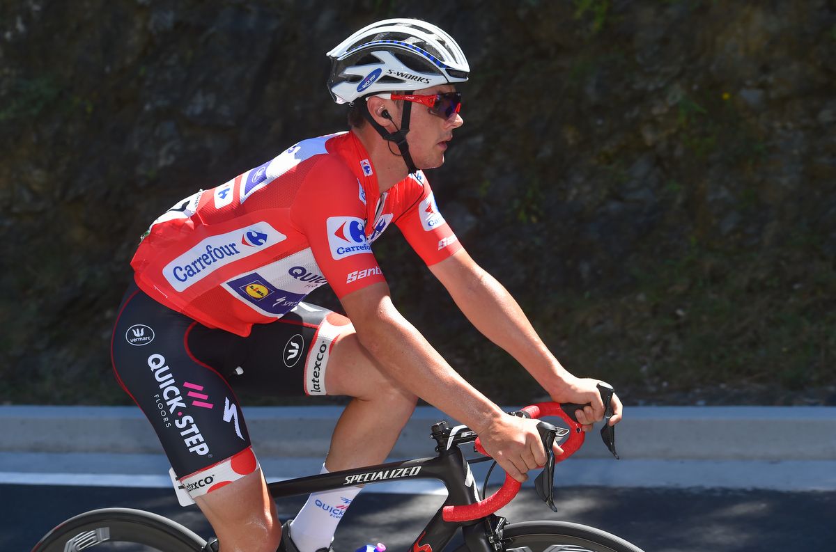 Just one day in red for Yves Lampaert (QuickStep-Floors)