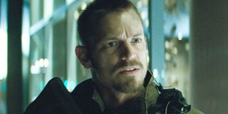 Joel Kinnaman as Rick Flag in Suicide Squad DC