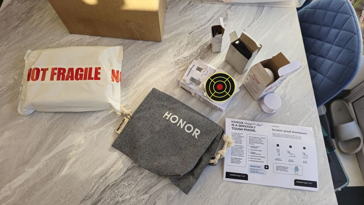 Honor Magic 7 Lite Not so Fragile test