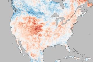 US heat wave map from June 29, 2012