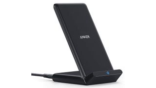 Anker Wireless Charger PowerWave Stand on white background