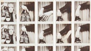 Three photobooth photographs taken by Keaton in the late 1970s sold for $23,040, more than 57 times estimate.
