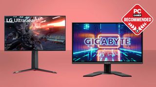 The best FreeSync monitor header image with PC Gamer Recommended logo