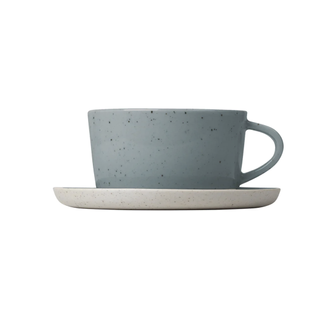 Sablo ceramic tea cups and saucers set