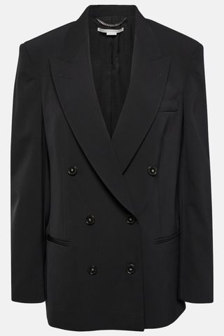 Stella McCartney Oversized Double-breasted Wool-blend Jacket