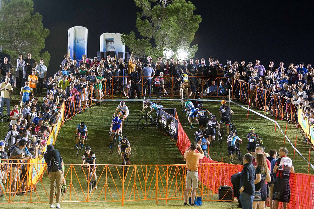 The women's race at CrossVegas.