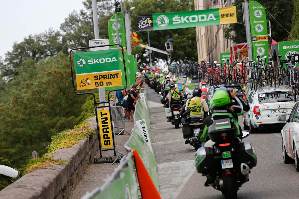 19 July 2015 102nd Tour de France Stage 15 : Mende - Valence Photographers Photo : Yuzuru SUNADA